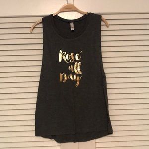 Rose All Day Muscle Tank